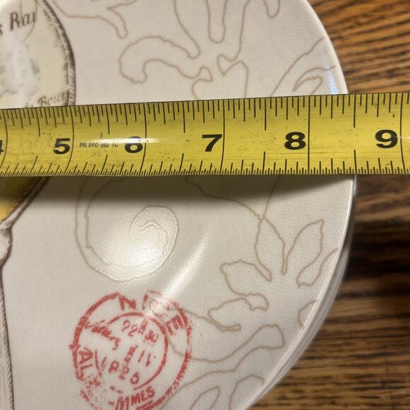 Set of 6 Designs ~ 11 Prima "FRENCH WINE" 8.5” Salad / Dinner Plates GORGEOUS! - Picture 13 of 14